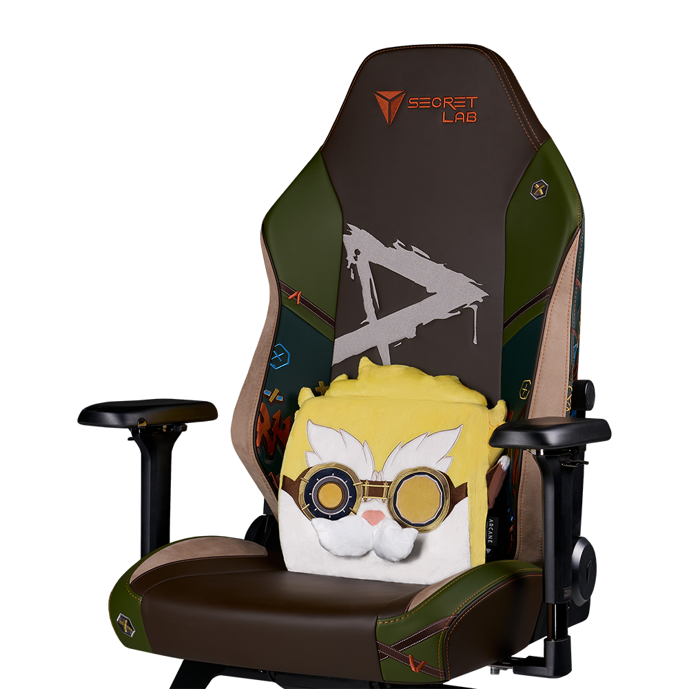 Secretlab Memory Foam Lumbar Pillow Arcane Heimerdinger Edition