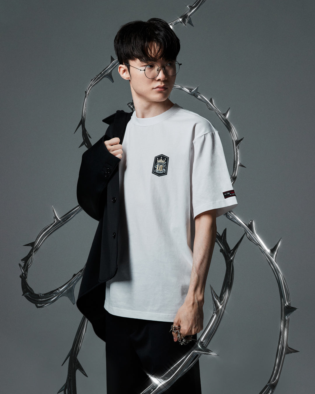 FAKER X DECA T-Shirt -Black