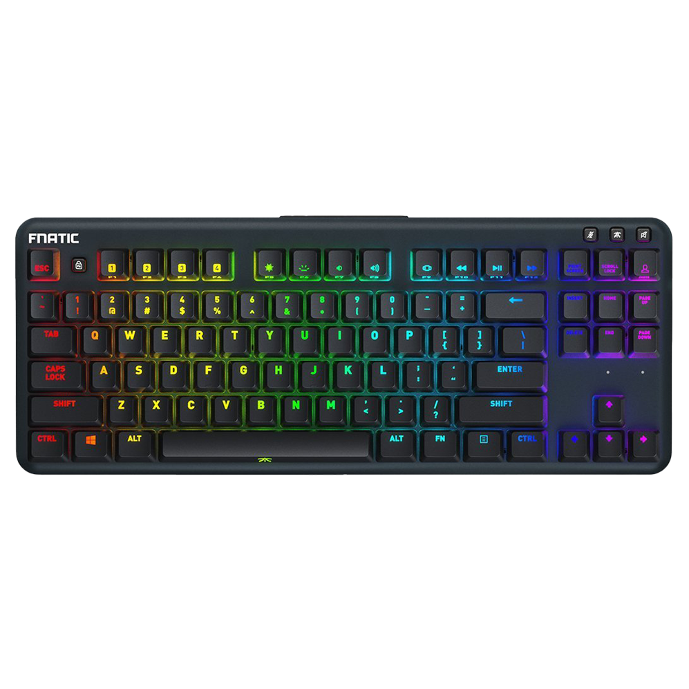 Fnatic miniSTREAK プロゲーミングメカニカルキーボード(Cherry MX 赤/青/茶/静音赤軸)「レトロロゴ版」