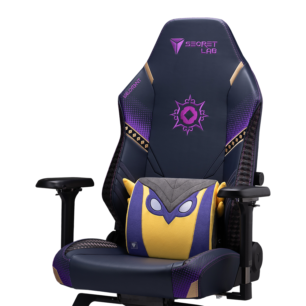 Secretlab Memory Foam Lumbar Pillow Valorant Wingman Edition