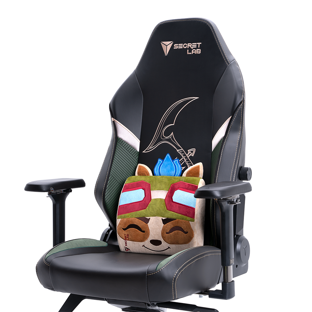 Secretlab Memory Foam Lumbar Pillow League of Legends Teemo Edition