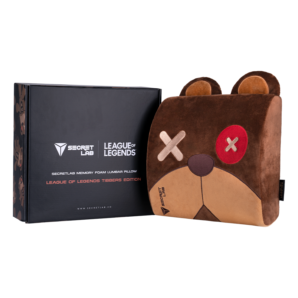 Secretlab Memory Foam Lumbar Pillow League of Legends Tibbers Edition