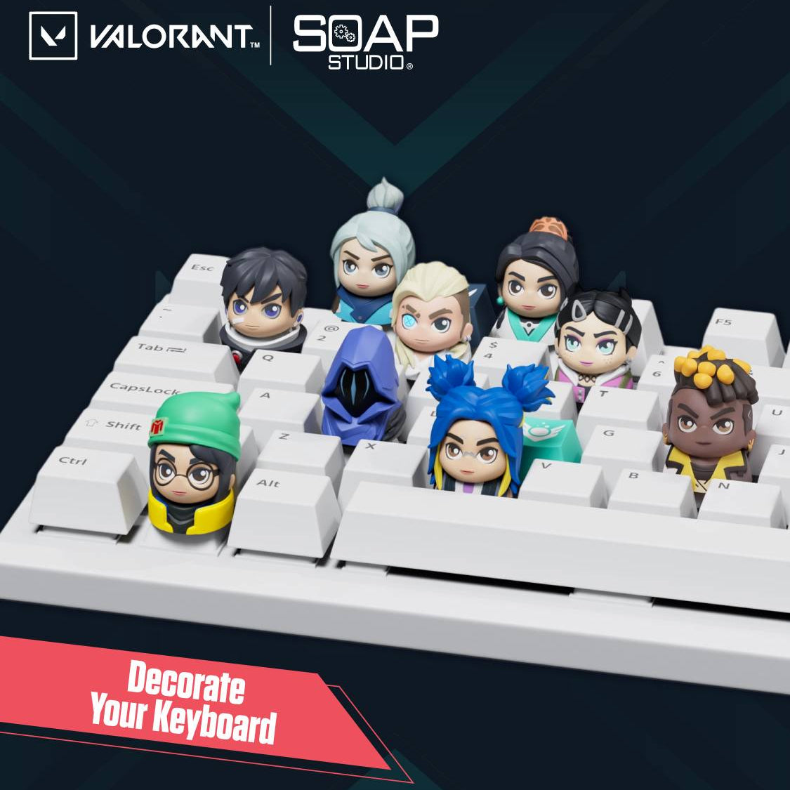 ヴァロラント キーキャップ ブラインドボックス（1箱）