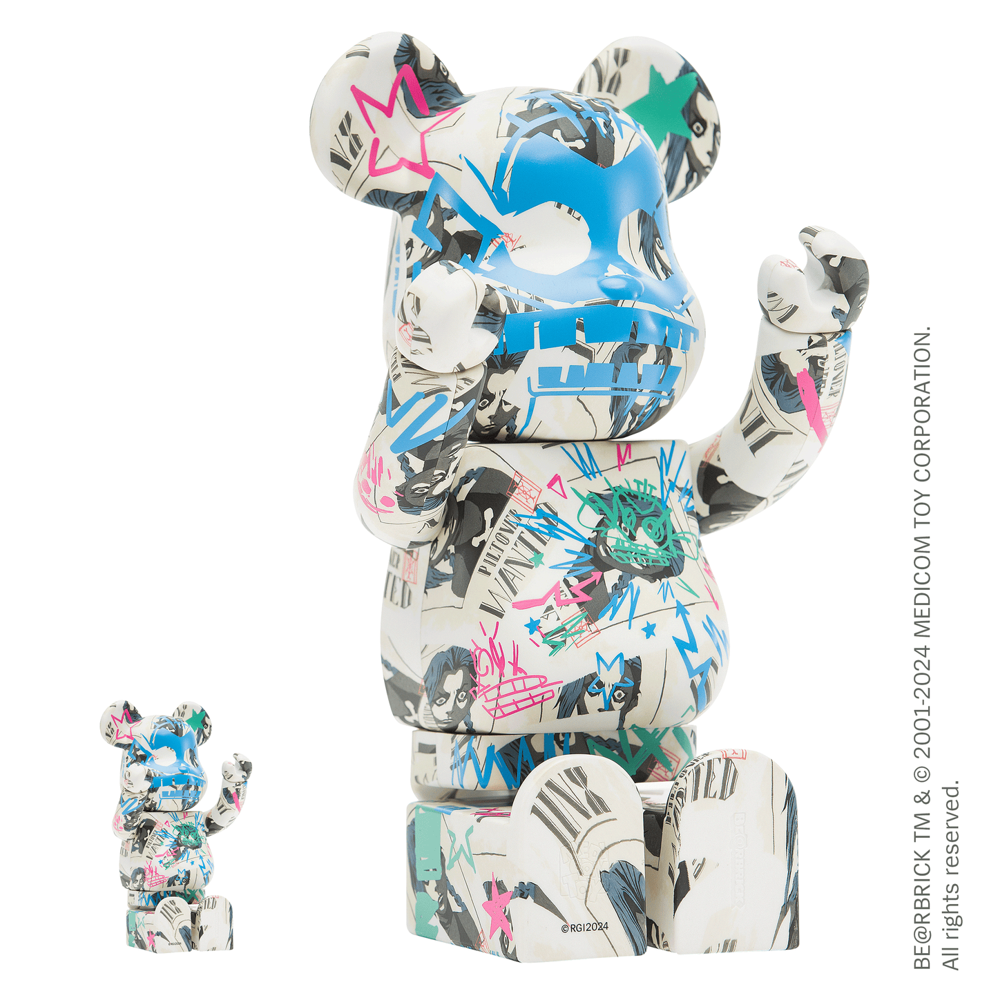 BE@RBRICK Arcane Jinx Wanted Poster 100% &amp; 400%