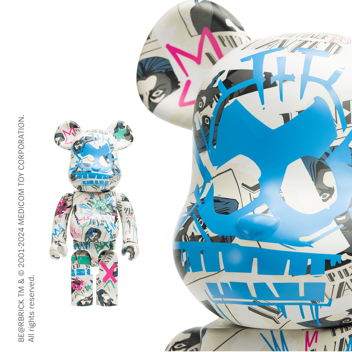 BE@RBRICK Arcane Jinx Wanted Poster 100% &amp; 400%