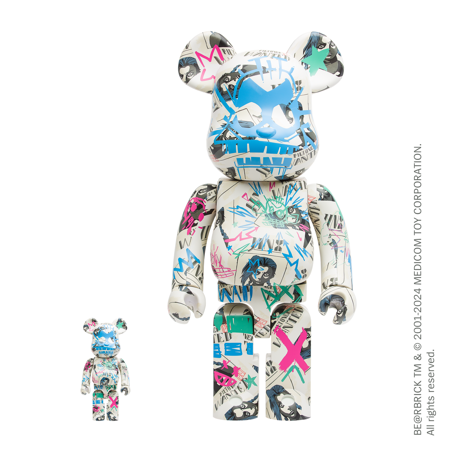 BE@RBRICK Arcane Jinx Wanted Poster 100% &amp; 400%