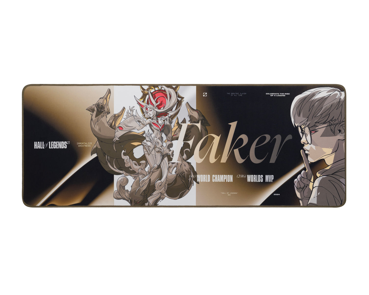 Hall of Legends 2024 Faker x Ahri XL デスクマット