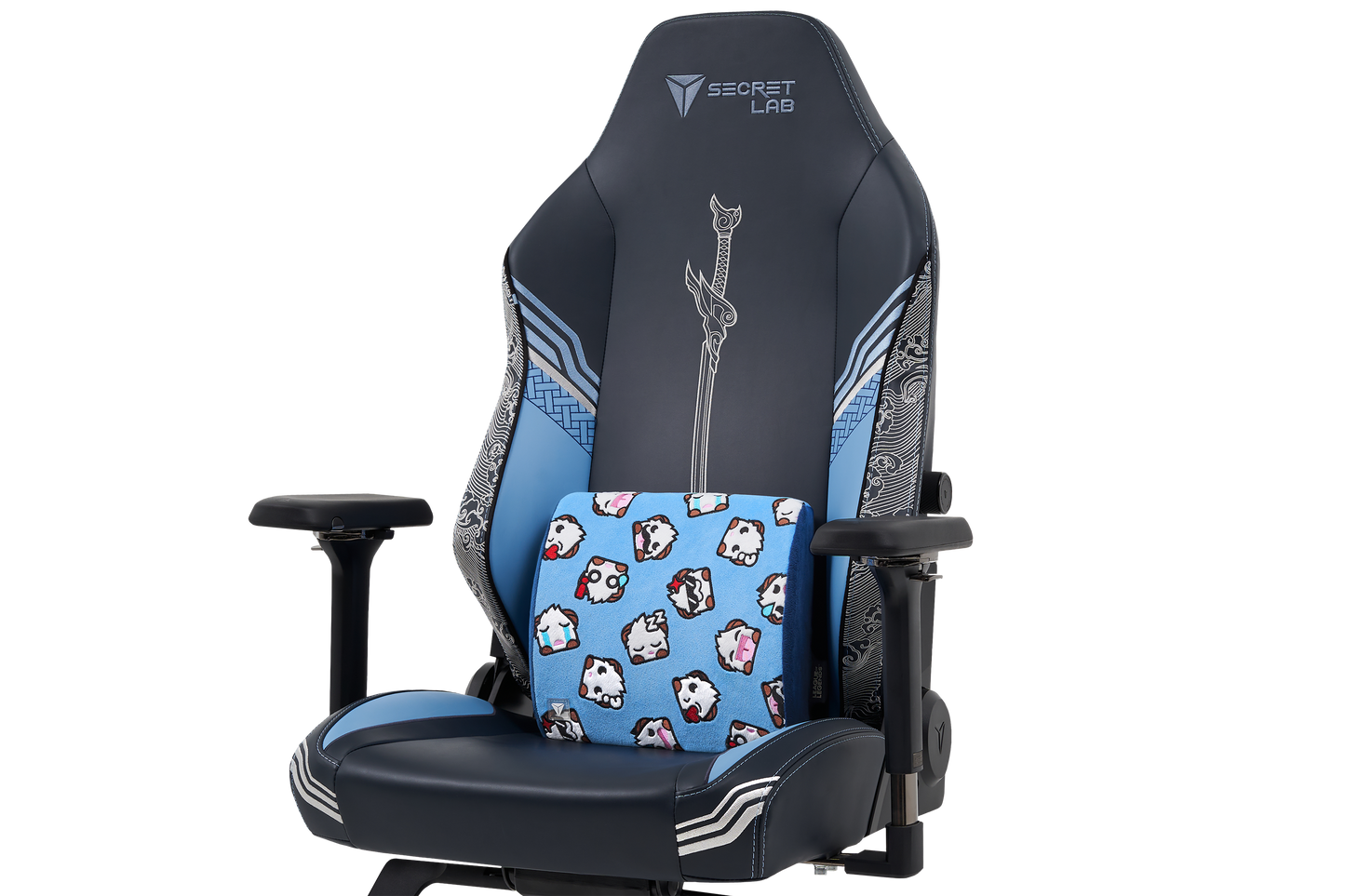 Secretlab Memory Foam Lumbar Pillow League of Legends Polo Party Edition