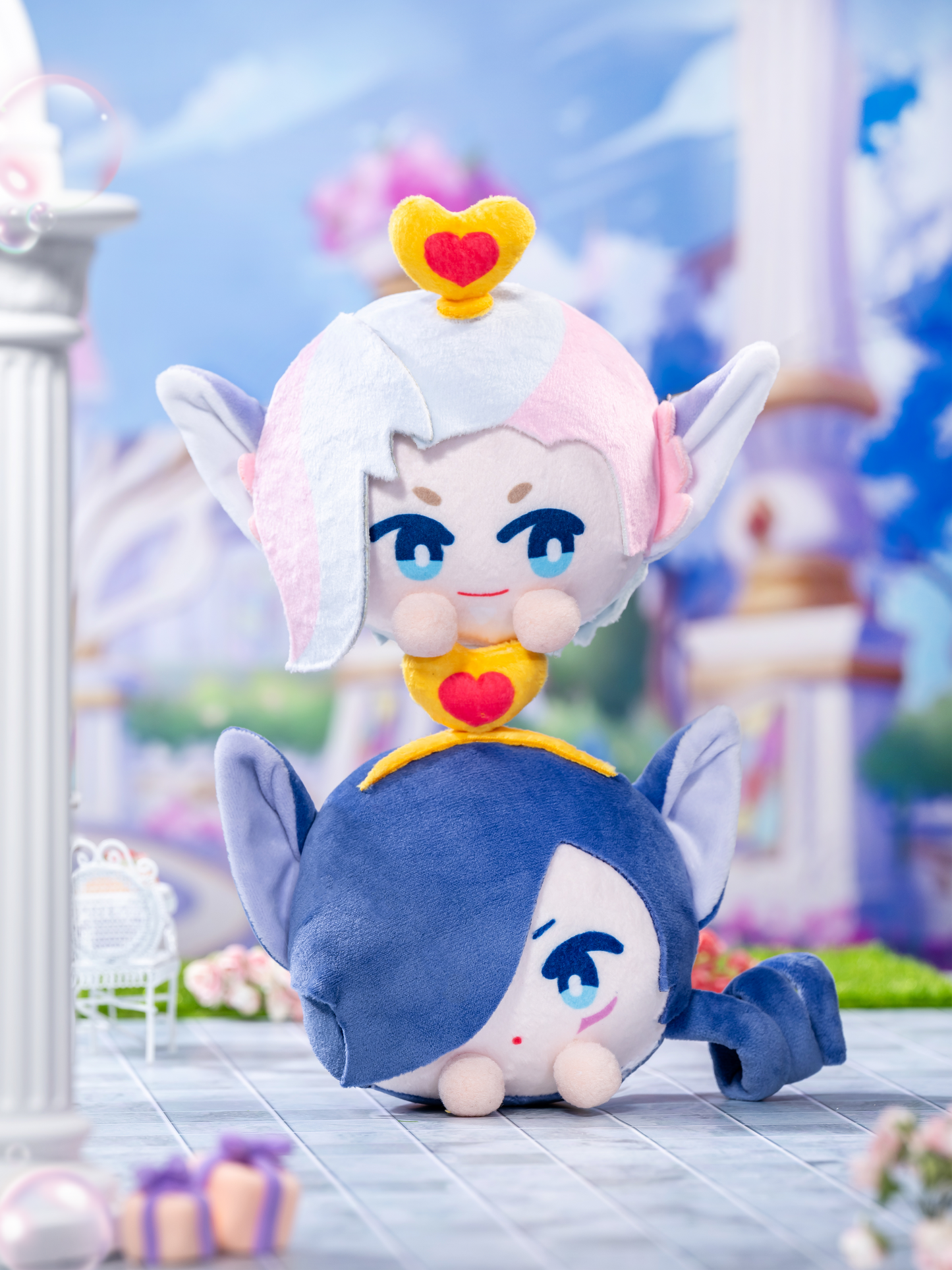 Sweetheart Xayah and Rakan Mascot Charm