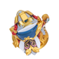 Gold Emperor Tahm Kench Figure