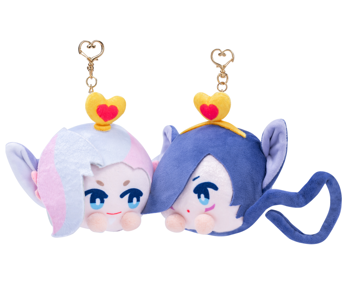 Sweetheart Xayah and Rakan Mascot Charm