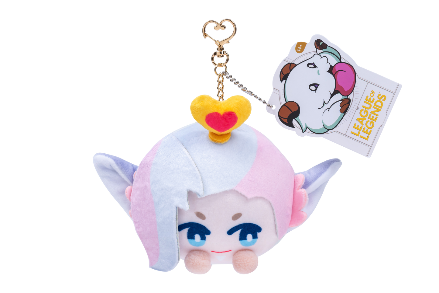 Sweetheart Xayah and Rakan Mascot Charm