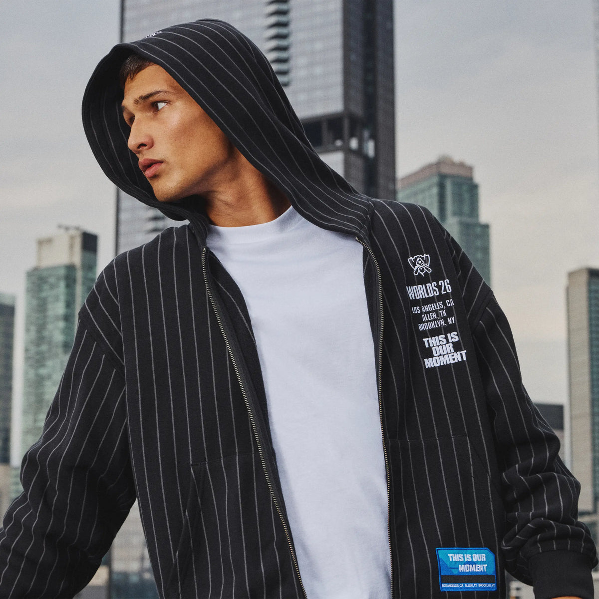 Worlds 2026 Black Zip Hoodie
