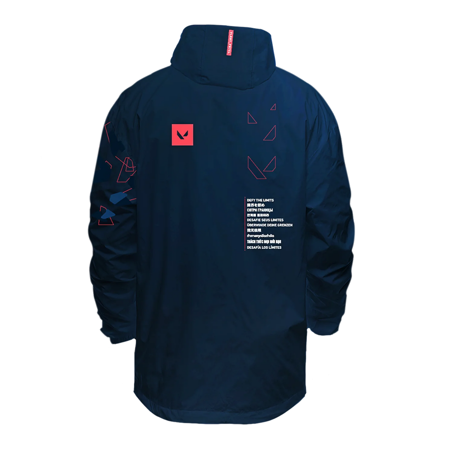 VALORANT "Defy The Limits" ウィンドブレーカー（ネイビー）