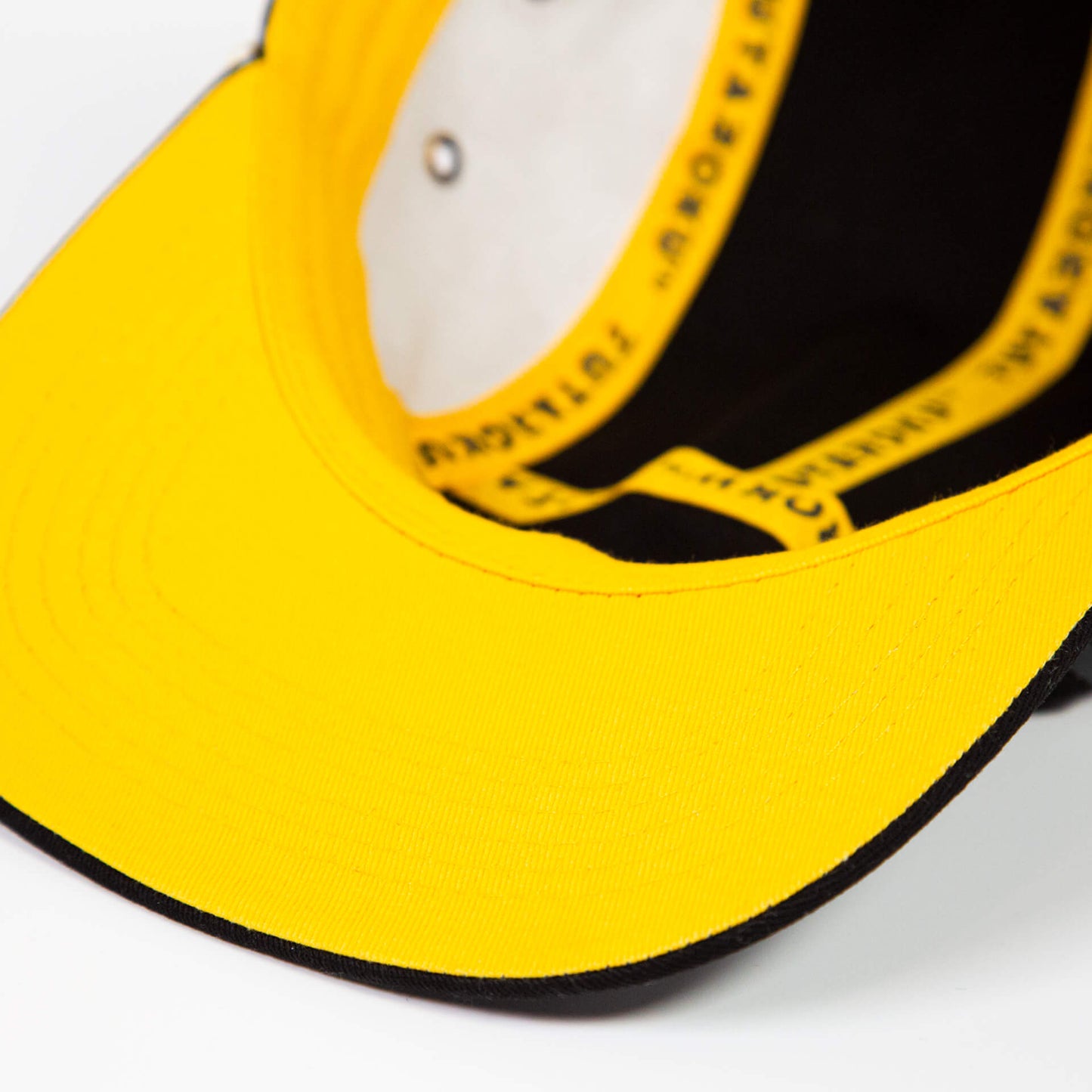 5 Panel Flat Brim Cap (Black)
