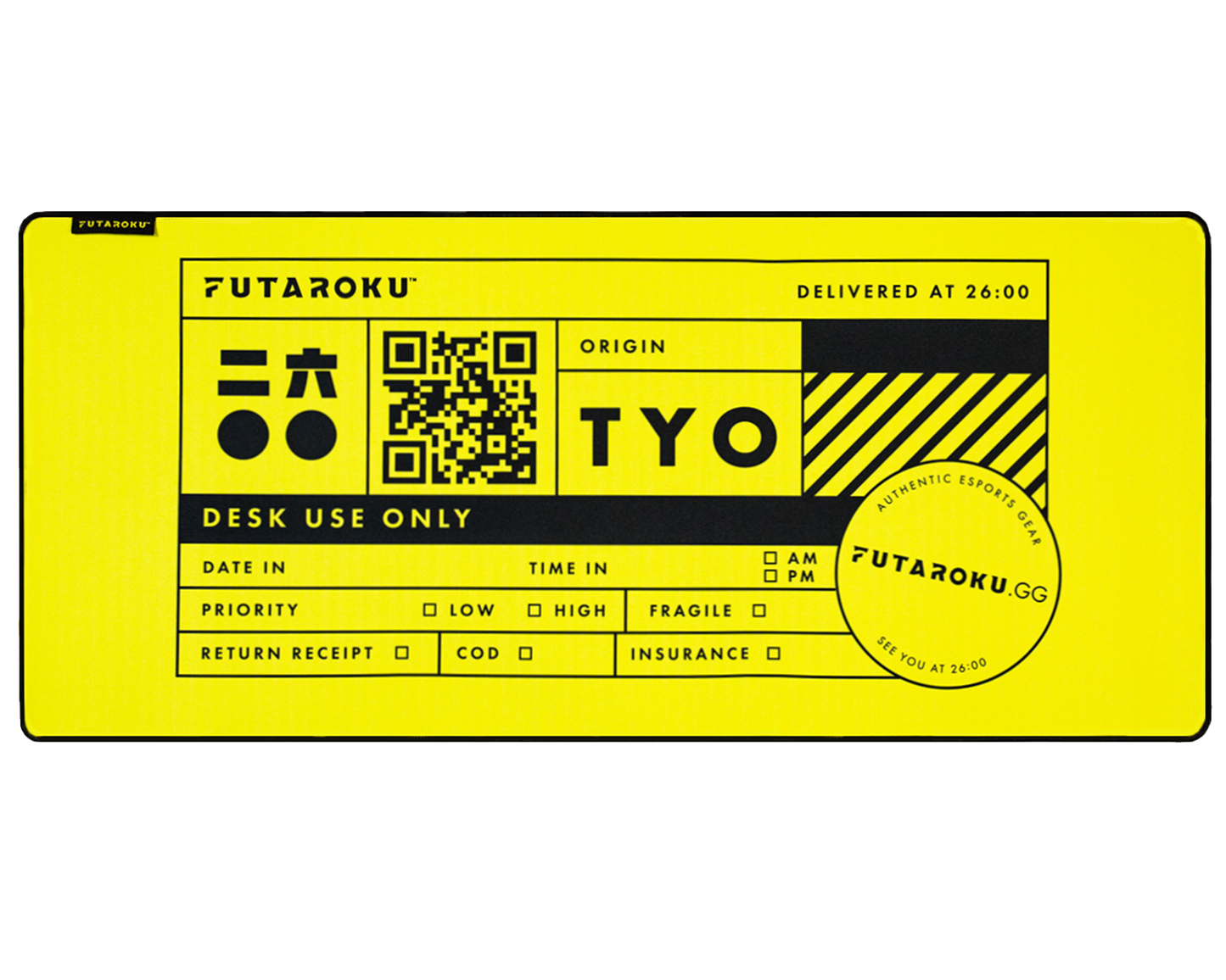 Label Deskmat