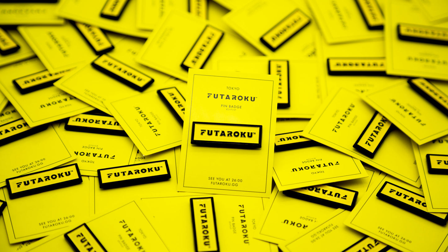 FUTAROKU original logo pin badge