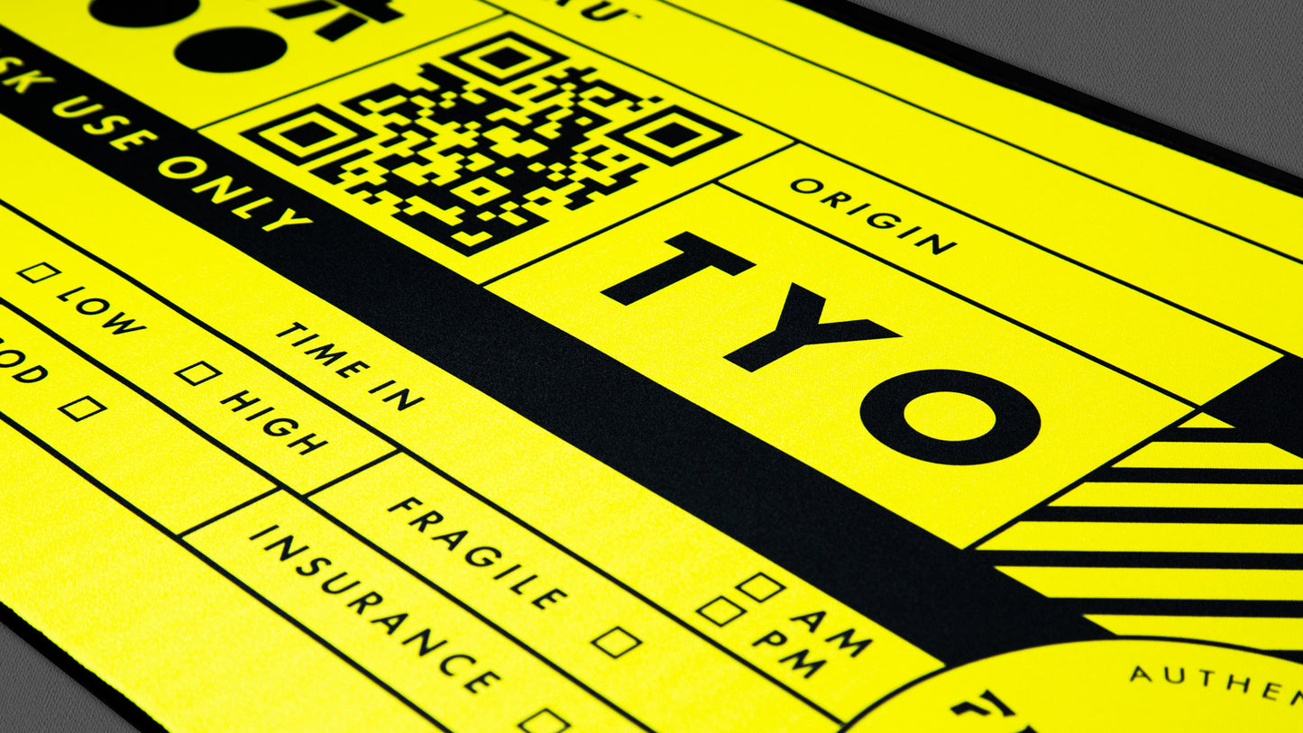 Label Deskmat