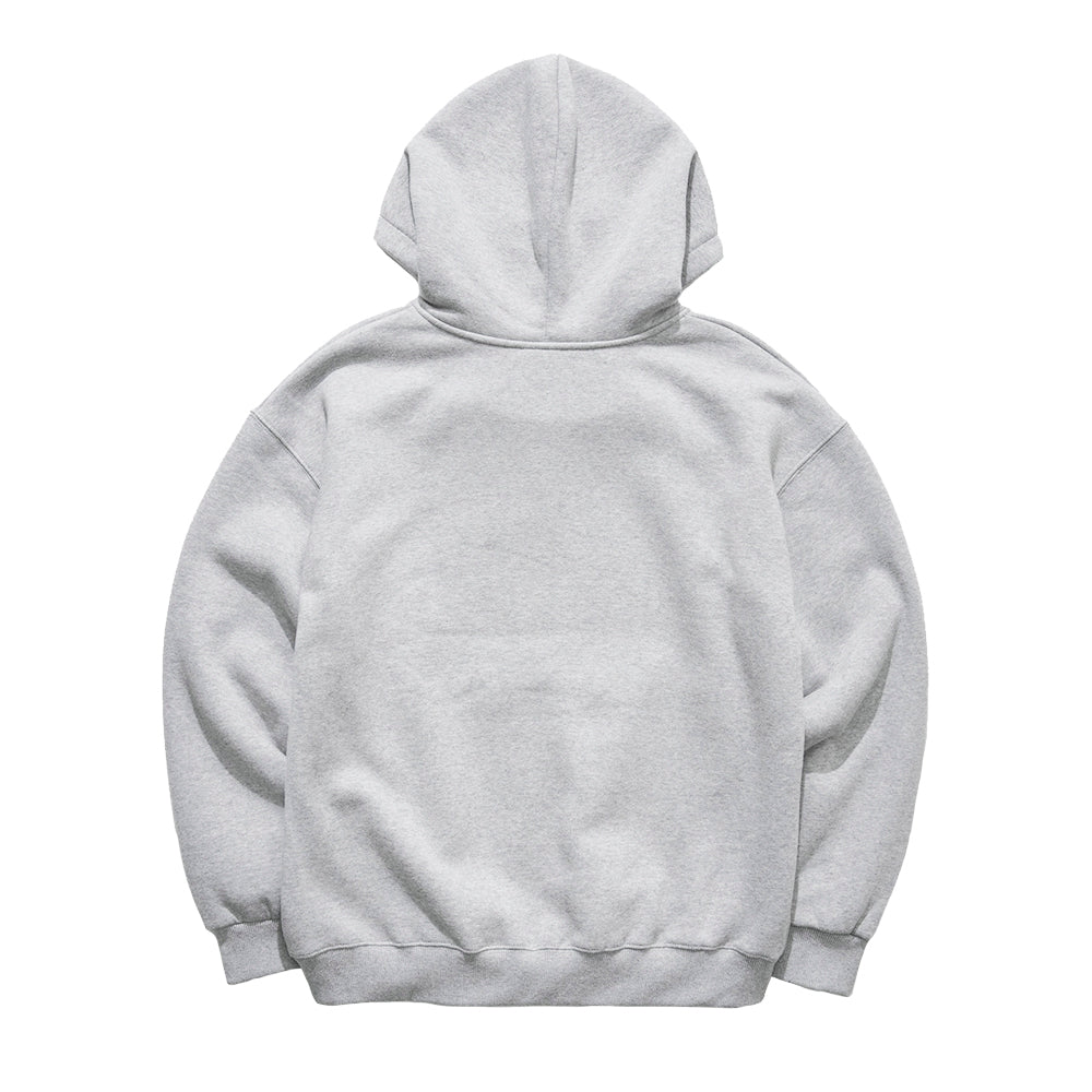 2022 T1 Melange Gray  Zip-Up Hoodie