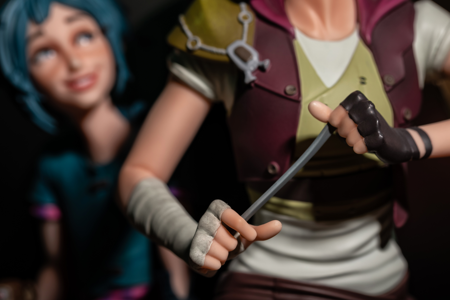 Arcane Vi &amp; Powder Statue