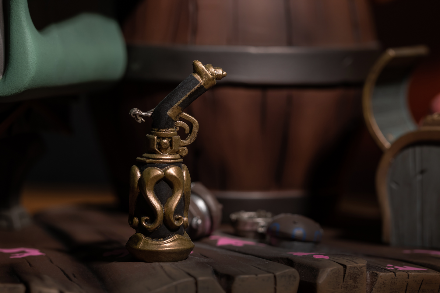 Arcane Vi &amp; Powder Statue