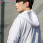2022 T1 Melange Gray  Zip-Up Hoodie