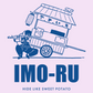 IMORU YAKI IMO T Shirts Light Pink