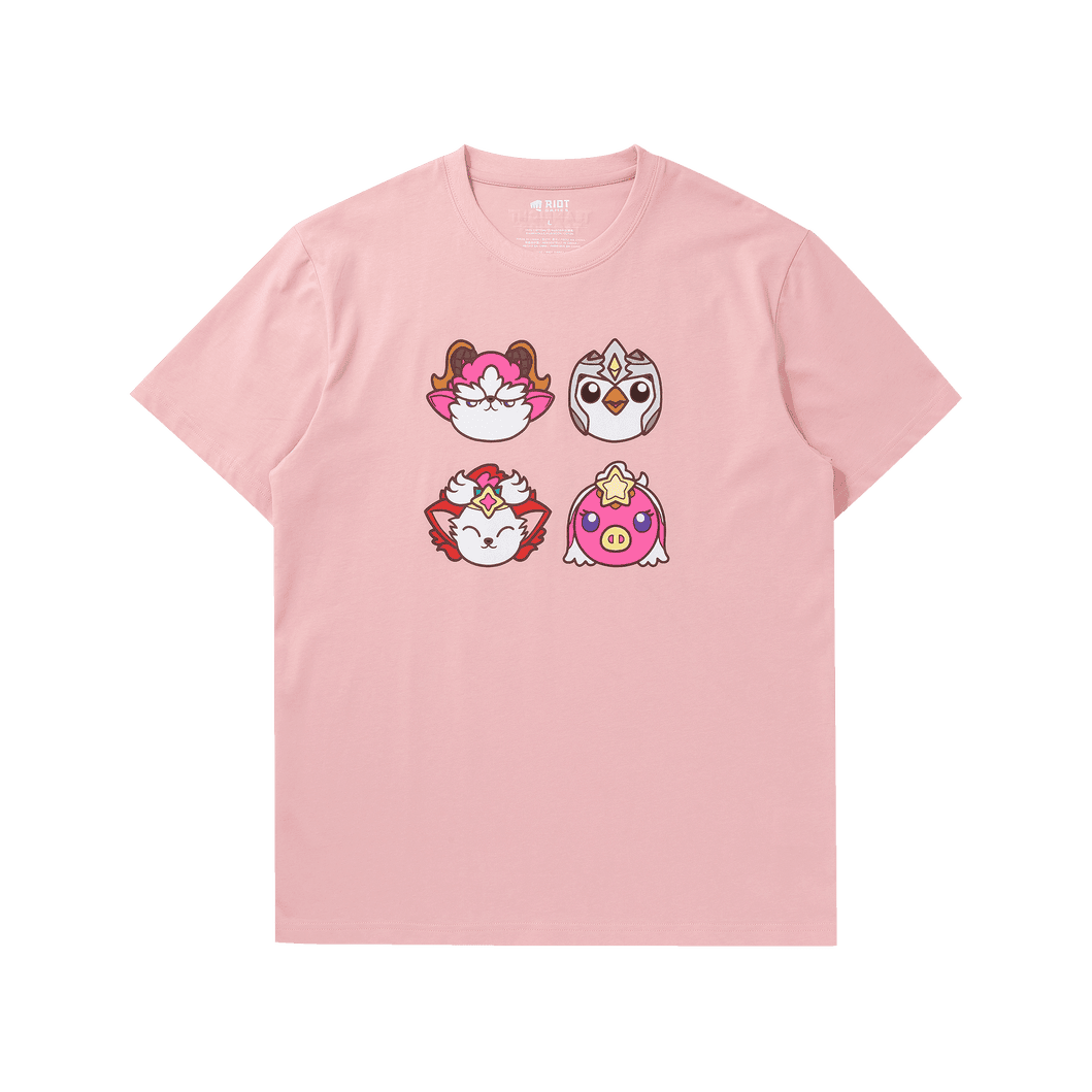TFT リトルレジェンド Tシャツ（ピンク）｜リーグ・オブ・レジェンド