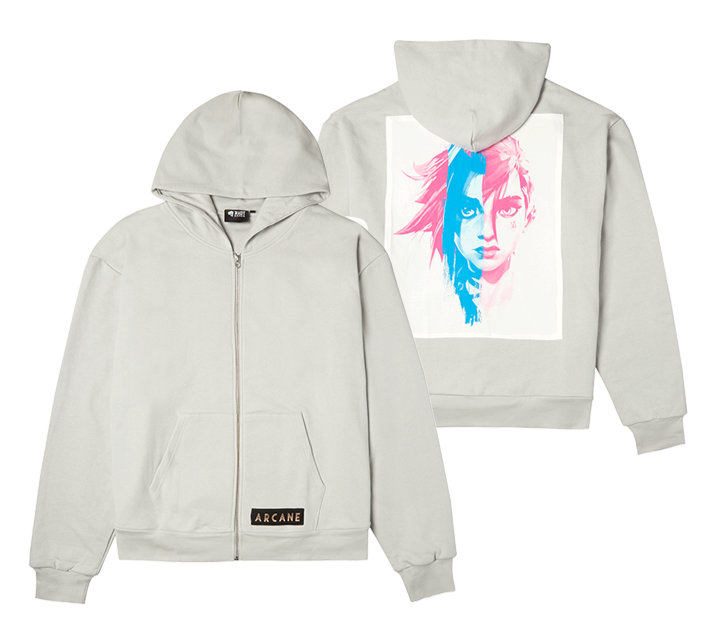 ARCANE Vi &amp; Powder Zip-Up Hoodie